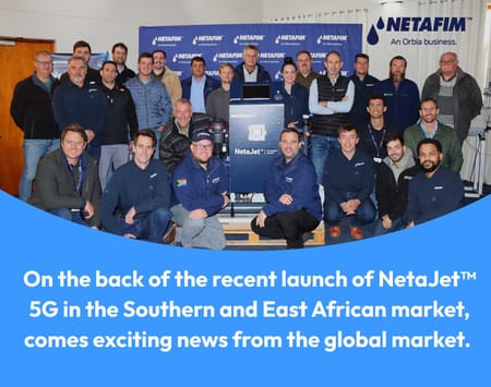 The Netafim 5G Dosing Portfolio Wins Global Precision Fertigation Award