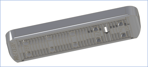 The filter at the inlet of a modern dripper