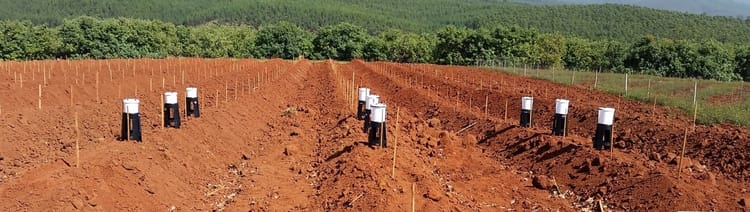 Banner Dripper spacing and delivery rate - Understanding water distribution in soil